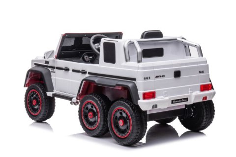 AUTO NA AKUMULATOR DLA DZIECKA MERCEDES BENZ G63 PILOT SKÓRA EVA LED MP3 USB AUTO NA AKUMULATOR DLA DZIECKA MERCEDES BENZ G63 PILOT SKÓRA EVA LED MP3 USB