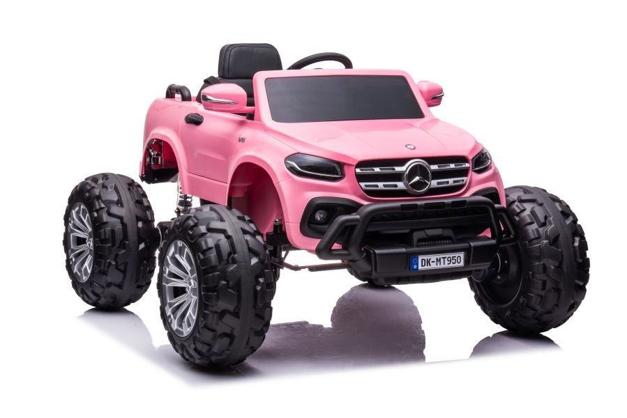Auto na Akumulator Mercedes DK-MT950 4x4 Jasny Róż Auto na Akumulator Mercedes DK-MT950 4x4 Jasny Róż