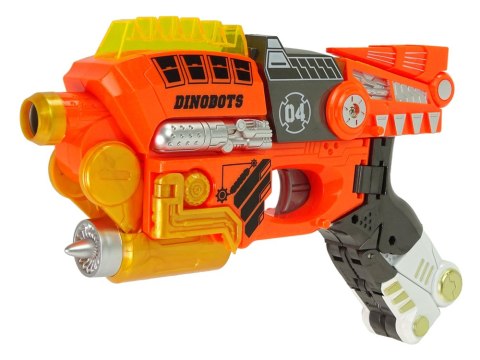 PISTOLET DINOZAUR NA PIANKOWE STRZAŁKI 20SZT 2W1 DINOBOTS VELOCIRAPTOR TARCZA PISTOLET DINOZAUR NA PIANKOWE STRZAŁKI 20SZT 2W1 DINOBOTS VELOCIRAPTOR TARCZA