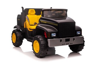 AUTO NA AKUMULATOR CIĘŻARÓWKA JC222 DLA 2 DZIECI 4X4 PILOT SKÓRA EVA LED MP3