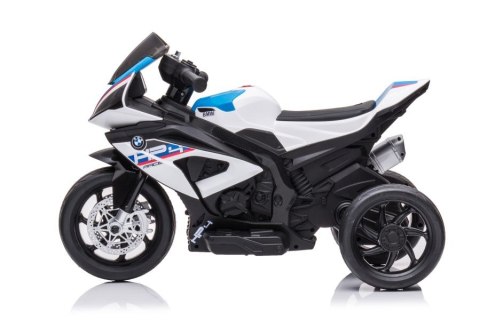 MOTOR NA AKUMULATOR BMW HP4 DLA DZIECI 3-5 LAT TRÓJKOŁOWY ŚCIGACZ 2X45W LED