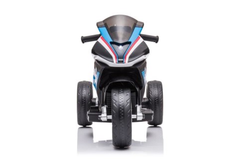 MOTOR NA AKUMULATOR BMW HP4 DLA DZIECI 3-5 LAT TRÓJKOŁOWY ŚCIGACZ 2X45W LED