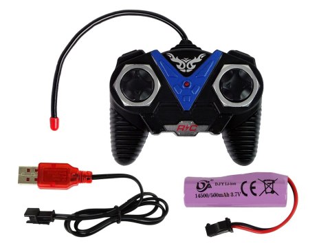 SAMOCHÓD ZDALNIE STEROWANY SPORTOWY 1:18 AUTO RC KOŁO ZAPASOWA PILOT AKUMULATOR