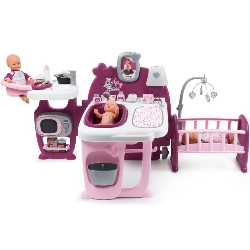 Smoby Kącik Opiekunki Baby Nurse Opiekunka Dla Lalek Smoby Kącik Opiekunki Baby Nurse Opiekunka Dla Lalek