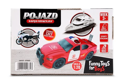 POJAZD Z NAPĘDEM FRYKCYJNYM TOYS FOR BOYS MOTOCYKL