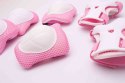 Ochraniacze na kolana HEART BIKE - SUN BABY, łokcie i nadgarstki na rolki, hulajnogę rozmiar S różowe Ochraniacze na kolana HEART BIKE - SUN BABY, łokcie i nadgarstki na rolki, hulajnogę rozmiar S różowe