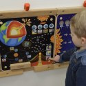 MASTERKIDZ Tablica Edukacyjna Ziemia Montessori