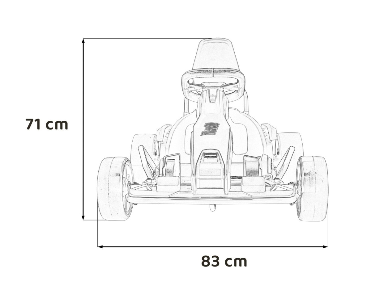 GOKART NA AKUMULATOR FAST 3 DRIFT 2X150W RADIO LED EVA GOKART NA AKUMULATOR FAST 3 DRIFT 2X150W RADIO LED EVA