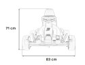 GOKART NA AKUMULATOR FAST 3 DRIFT 2X150W RADIO LED EVA GOKART NA AKUMULATOR FAST 3 DRIFT 2X150W RADIO LED EVA