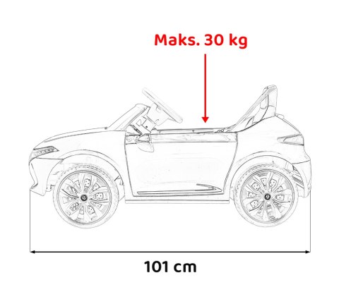 AUTO ELEKTRYCZNE DLA DZIECI MERCEDES EQA PILOT EVA WYŚWIETLACZ AUTO ELEKTRYCZNE DLA DZIECI MERCEDES EQA PILOT EVA WYŚWIETLACZ