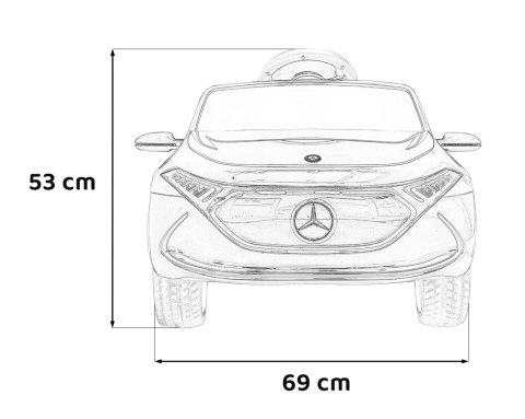 AUTO ELEKTRYCZNE DLA DZIECI MERCEDES EQA PILOT EVA WYŚWIETLACZ AUTO ELEKTRYCZNE DLA DZIECI MERCEDES EQA PILOT EVA WYŚWIETLACZ