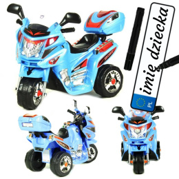 MOTOREK NA AKUMULATOR DLA DZIECI KUFER LED S-2