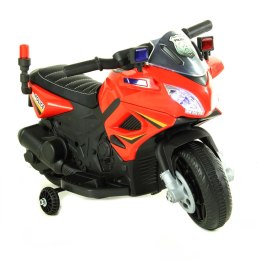 MAŁY MOTOREK NA AKUMULATOR POLICJA KOGUT SKÓRA SX-6