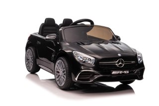 SAMOCHÓD NA AKUMULATOR AUTO MERCEDES SL65 S LAKIER MP4 LED PILOT KOŁA EVA SKÓRA MP3