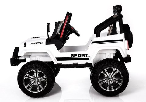AUTO NA AKUMULATOR DŻIP JEEP S2388 SAMOCHÓD DLA DZIECKA 4X4 PILOT EVA SKÓRA LED RADIO AUTO NA AKUMULATOR DŻIP JEEP S2388 SAMOCHÓD DLA DZIECKA 4X4 PILOT EVA SKÓRA LED RADIO