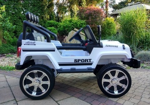 AUTO NA AKUMULATOR DŻIP JEEP S2388 SAMOCHÓD DLA DZIECKA 4X4 PILOT EVA SKÓRA LED RADIO AUTO NA AKUMULATOR DŻIP JEEP S2388 SAMOCHÓD DLA DZIECKA 4X4 PILOT EVA SKÓRA LED RADIO
