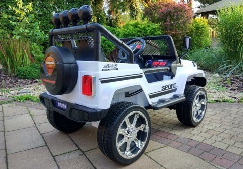 AUTO NA AKUMULATOR DŻIP JEEP S2388 SAMOCHÓD DLA DZIECKA 4X4 PILOT EVA SKÓRA LED RADIO AUTO NA AKUMULATOR DŻIP JEEP S2388 SAMOCHÓD DLA DZIECKA 4X4 PILOT EVA SKÓRA LED RADIO