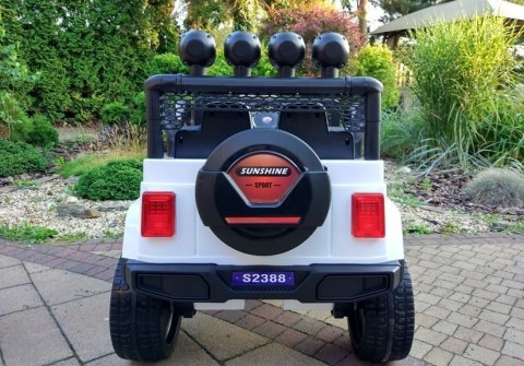 AUTO NA AKUMULATOR DŻIP JEEP S2388 SAMOCHÓD DLA DZIECKA 4X4 PILOT EVA SKÓRA LED RADIO AUTO NA AKUMULATOR DŻIP JEEP S2388 SAMOCHÓD DLA DZIECKA 4X4 PILOT EVA SKÓRA LED RADIO