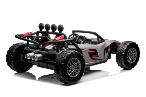 Auto Buggy Racing 5 na akumulator dla dzieci Szary + Silniki 2x200W + Pilot + Audio LED + Wolny Start Auto Buggy Racing 5 na akumulator dla dzieci Szary + Silniki 2x200W + Pilot + Audio LED + Wolny Start