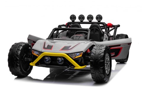 Auto Buggy Racing 5 na akumulator dla dzieci Szary + Silniki 2x200W + Pilot + Audio LED + Wolny Start Auto Buggy Racing 5 na akumulator dla dzieci Szary + Silniki 2x200W + Pilot + Audio LED + Wolny Start