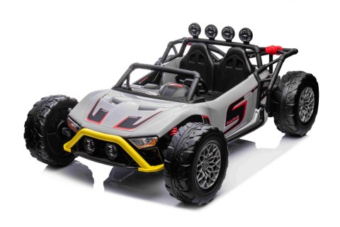 Auto Buggy Racing 5 na akumulator dla dzieci Szary + Silniki 2x200W + Pilot + Audio LED + Wolny Start Auto Buggy Racing 5 na akumulator dla dzieci Szary + Silniki 2x200W + Pilot + Audio LED + Wolny Start