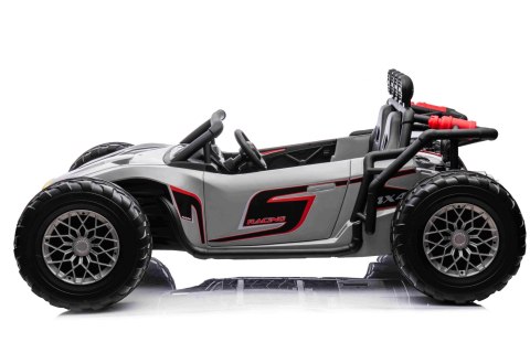 Auto Buggy Racing 5 na akumulator dla dzieci Szary + Silniki 2x200W + Pilot + Audio LED + Wolny Start Auto Buggy Racing 5 na akumulator dla dzieci Szary + Silniki 2x200W + Pilot + Audio LED + Wolny Start