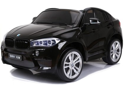 AUTO NA AKUMULATOR DLA DZIECKA BMW X6M LAKIER 2X120W EVA PILOT SKÓRA MP3