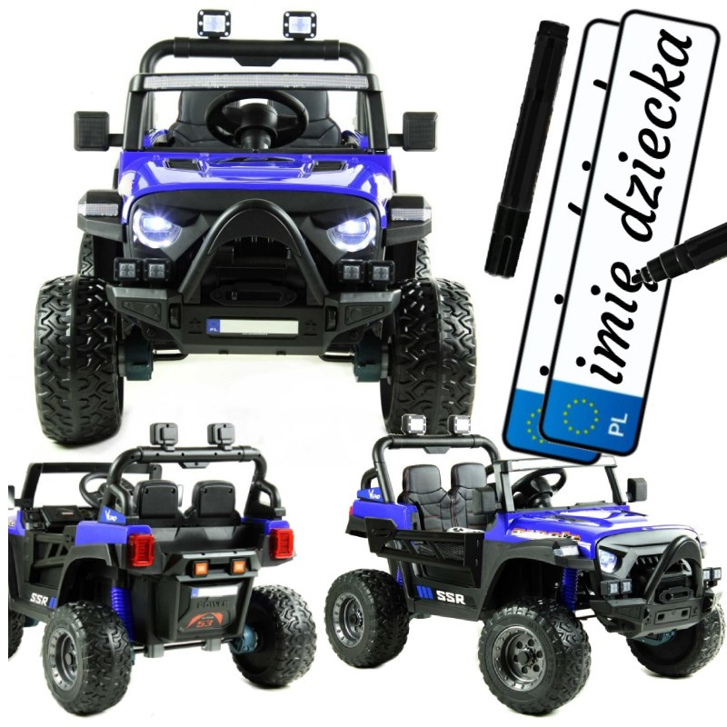 AUTO NA AKUMULATOR DLA DZIECI DZIP 4X4 SKÓRA EVA PILOT JM-10 AUTO NA AKUMULATOR DLA DZIECI DZIP 4X4 SKÓRA EVA PILOT JM-10