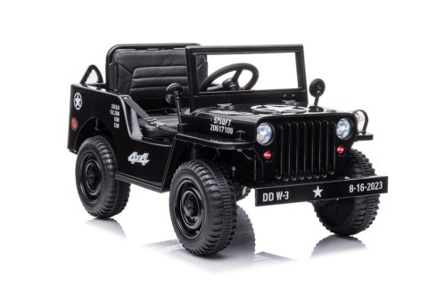 SAMOCHÓD NA AKUMULATOR DLA DZIECKA JEEP DŻIP JH-103 4X4 LED SKÓRA EVA PILOT