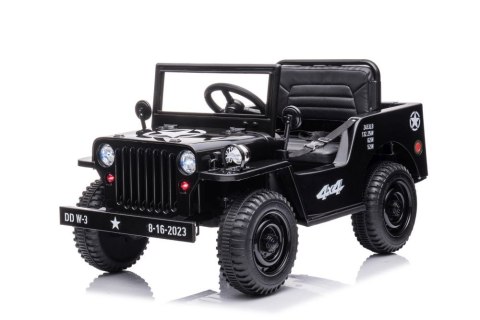 SAMOCHÓD NA AKUMULATOR DLA DZIECKA JEEP DŻIP JH-103 4X4 LED SKÓRA EVA PILOT