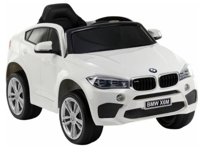 AUTO NA AKUMULATOR DLA DZIECKA BMW X6 PILOT SKÓRA KOŁA EVA ŚWIATŁA LED MP3