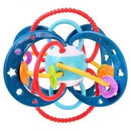 WOOPIE BABY Zabawka Sensoryczna 2w1 Gryzak Grzechotka Montessori