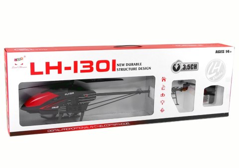 DUŻY HELIKOPTER ZDALNIE STEROWANY RC LATAJĄCY LH-1301 ŻYROSKOP PILOT 2.4G