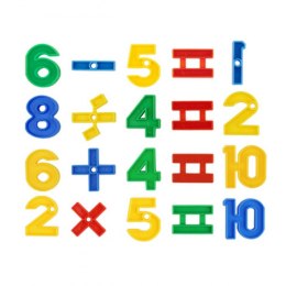 Gra Układanka Matematyczna Klocki Konstrukcyjne + Wzory 148 el.
