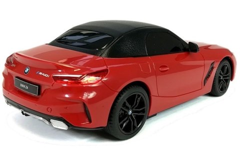 AUTO RC BMW Z4 ROADSTER ZDALNIE STEROWANE RASTAR 1:24 CZERWONE SAMOCHÓD MODEL