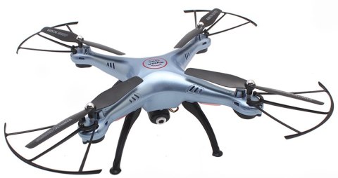 Dron RC Syma X5HW kamera FPV WiFi 2,4GHz niebieski