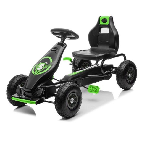 DUŻY GOKART NA PEDAŁY SUPER POWER 5, POMPOWANE KOŁA/G18 DUŻY GOKART NA PEDAŁY SUPER POWER 5, POMPOWANE KOŁA/G18