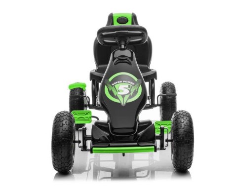 DUŻY GOKART NA PEDAŁY SUPER POWER 5, POMPOWANE KOŁA/G18 DUŻY GOKART NA PEDAŁY SUPER POWER 5, POMPOWANE KOŁA/G18
