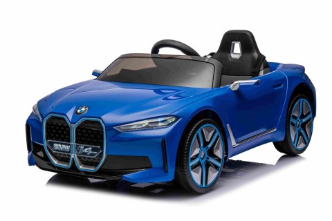 Autko BMW i4 na akumulator dla dzieci Niebieski + Wolny Start + EVA + Ekoskóra + Audio LED + Pilot Autko BMW i4 na akumulator dla dzieci Niebieski + Wolny Start + EVA + Ekoskóra + Audio LED + Pilot