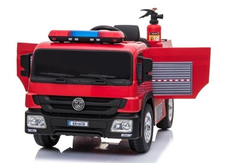 WÓZ STRAŻACKI NA AKUMULATOR DLA DZIECKA AUTO ELEKTRYCZNE ZESTAW STRAŻAKA WÓZ STRAŻACKI NA AKUMULATOR DLA DZIECKA AUTO ELEKTRYCZNE ZESTAW STRAŻAKA