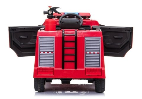WÓZ STRAŻACKI NA AKUMULATOR DLA DZIECKA AUTO ELEKTRYCZNE ZESTAW STRAŻAKA WÓZ STRAŻACKI NA AKUMULATOR DLA DZIECKA AUTO ELEKTRYCZNE ZESTAW STRAŻAKA