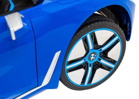Autko BMW i4 na akumulator dla dzieci Niebieski + Wolny Start + EVA + Ekoskóra + Audio LED + Pilot Autko BMW i4 na akumulator dla dzieci Niebieski + Wolny Start + EVA + Ekoskóra + Audio LED + Pilot
