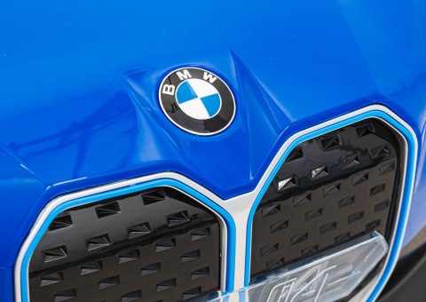 Autko BMW i4 na akumulator dla dzieci Niebieski + Wolny Start + EVA + Ekoskóra + Audio LED + Pilot Autko BMW i4 na akumulator dla dzieci Niebieski + Wolny Start + EVA + Ekoskóra + Audio LED + Pilot