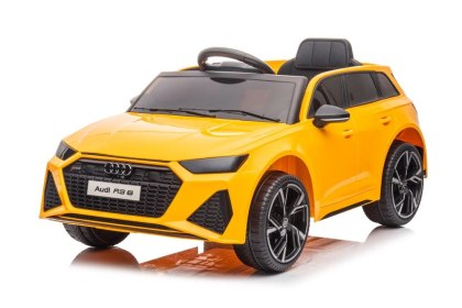 AUTO NA AKUMULATOR DLA DZIECKA AUDI RS6 BRD-2118 2X45 PILOT EVA SKÓRA LED MP3