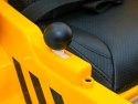Wywrotka Caterpillar na akumulator dla dzieci Żółty + Ruchomy kiper + Łopatka + Megafon + Audio LED + Ekoskóra Wywrotka Caterpillar na akumulator dla dzieci Żółty + Ruchomy kiper + Łopatka + Megafon + Audio LED + Ekoskóra