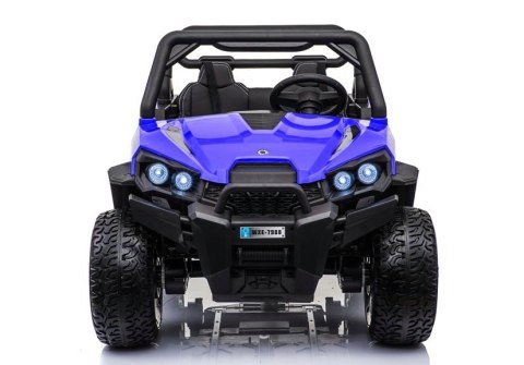 AUTO NA AKUMULATOR DLA 2 DZIECI BUGGY WXE-8988 4X4 PILOT SKÓRA EVA LED MP3