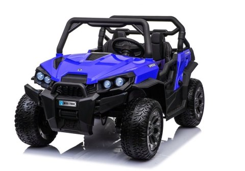 AUTO NA AKUMULATOR DLA 2 DZIECI BUGGY WXE-8988 4X4 PILOT SKÓRA EVA LED MP3