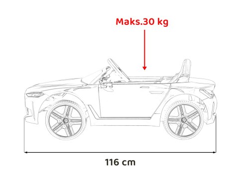 Autko BMW i4 na akumulator dla dzieci Niebieski + Wolny Start + EVA + Ekoskóra + Audio LED + Pilot Autko BMW i4 na akumulator dla dzieci Niebieski + Wolny Start + EVA + Ekoskóra + Audio LED + Pilot