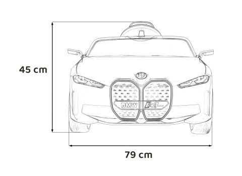 Autko BMW i4 na akumulator dla dzieci Niebieski + Wolny Start + EVA + Ekoskóra + Audio LED + Pilot Autko BMW i4 na akumulator dla dzieci Niebieski + Wolny Start + EVA + Ekoskóra + Audio LED + Pilot