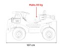 Wywrotka Caterpillar na akumulator dla dzieci Żółty + Ruchomy kiper + Łopatka + Megafon + Audio LED + Ekoskóra Wywrotka Caterpillar na akumulator dla dzieci Żółty + Ruchomy kiper + Łopatka + Megafon + Audio LED + Ekoskóra